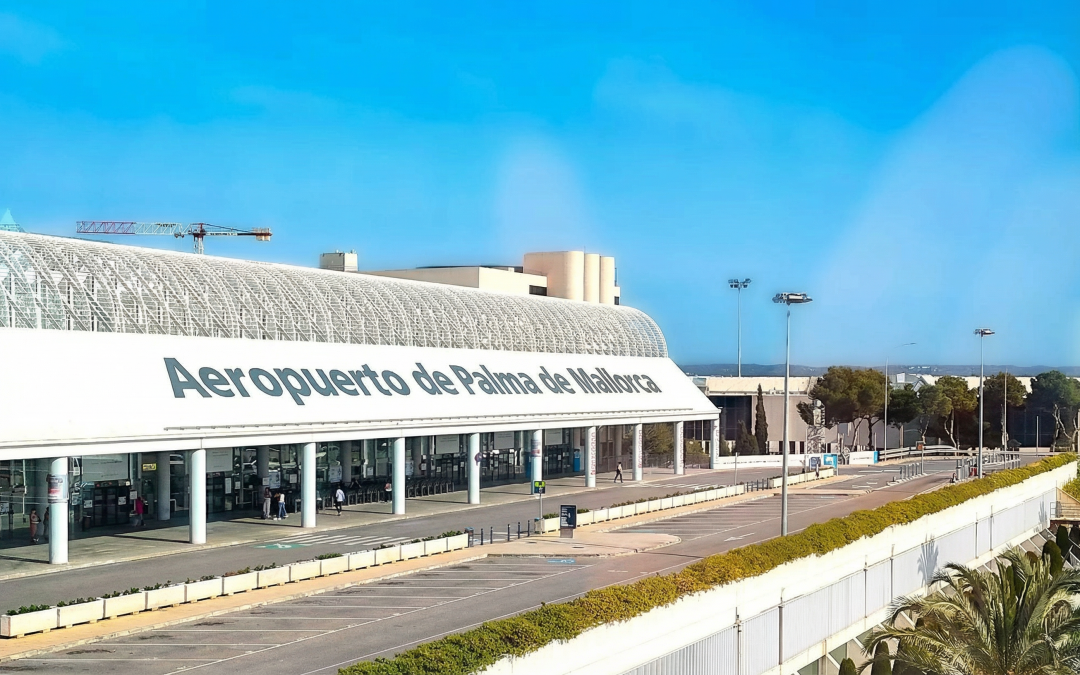 Aeropuerto de Palma de Mallorca, punto de salida hacia Sant Elm